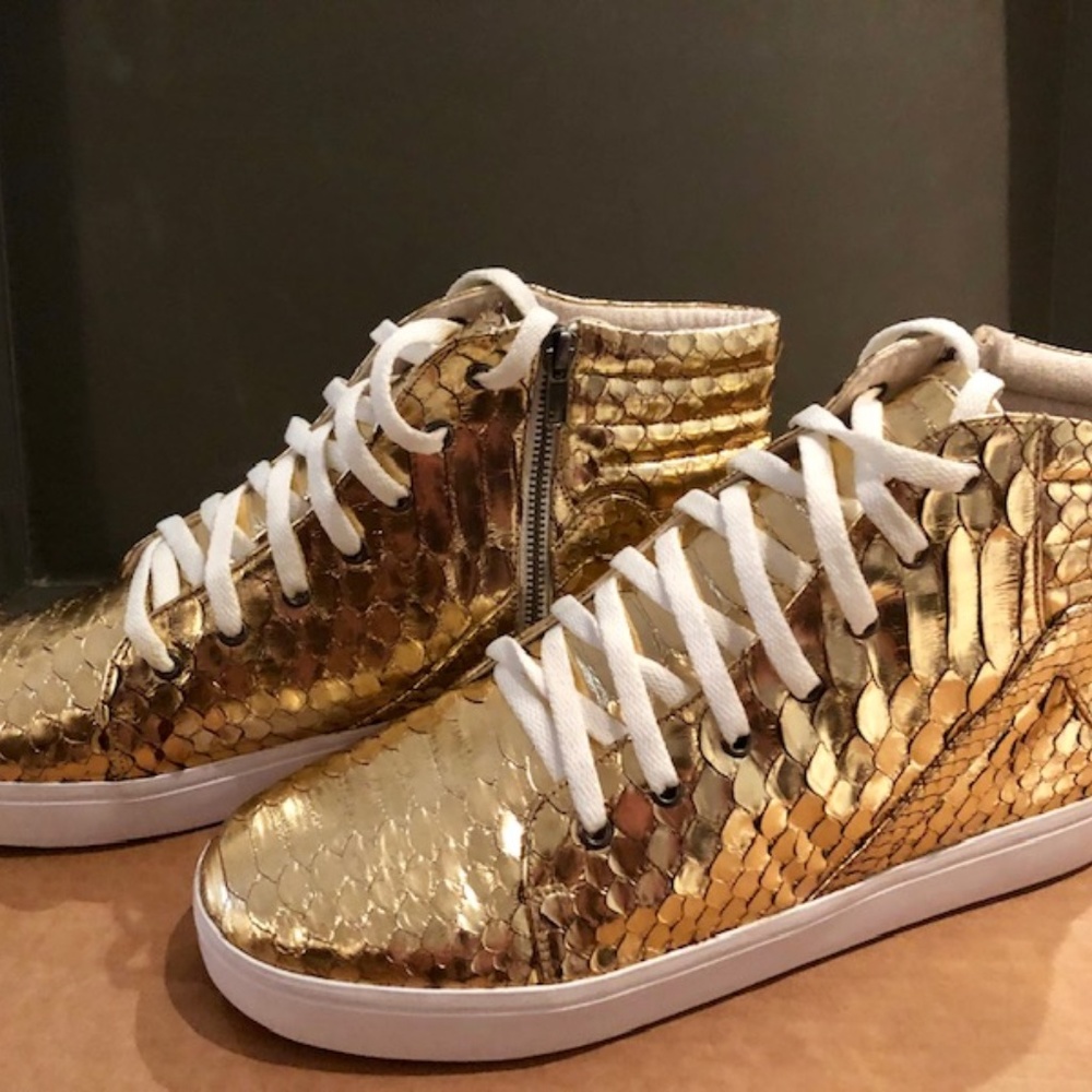 PYTHON ZIP HIGH TOPS (Size 12)